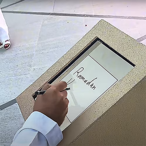EXPLORE DIGITAL PLEDGE FROM MIRROR BOOTH EVENT SERVICES L.L.C, PROVIDING TOP EVENT SERVICES IN DUBAI.