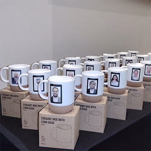 LIVE MUG PRINTING DUBAI: CREATE CUSTOM MUGS IN REAL-TIME AT YOUR EVENT! BOOST BRAND RECALL WITH DAILY-USE KEEPSAKES. PERFECT FOR CORPORATE EVENTS & ACTIVATIONS. BOOK NOW!