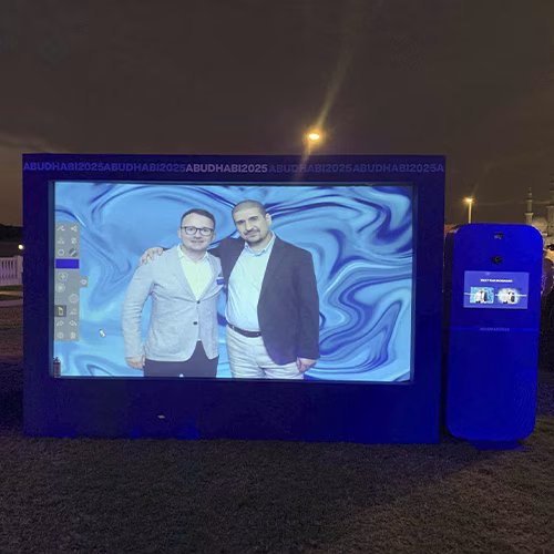 AI graffiti wall, digital graffiti, event rental Dubai, interactive wall, virtual spray paint, corporate events, brand activations, digital art