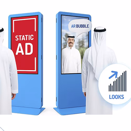 showcasing interactive and immersive AR experience