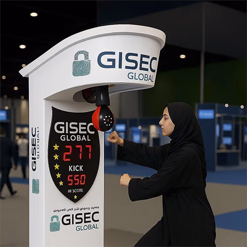 EXPLORE BOXING MACHINE FROM MIRROR BOOTH EVENT SERVICES L.L.C, PROVIDING TOP EVENT SERVICES IN DUBAI.