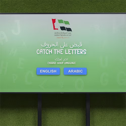 Catch The Letter | MIRROR BOOTH EVENT SERVICES L.L.C