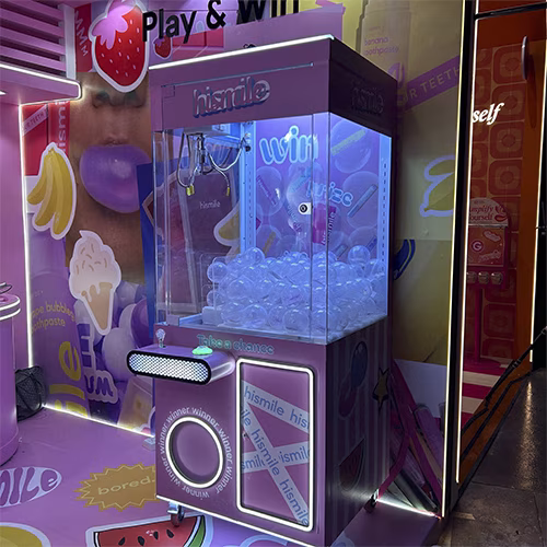 EXPLORE CLAW MACHINE FROM MIRROR BOOTH EVENT SERVICES L.L.C, PROVIDING TOP EVENT SERVICES IN DUBAI.
