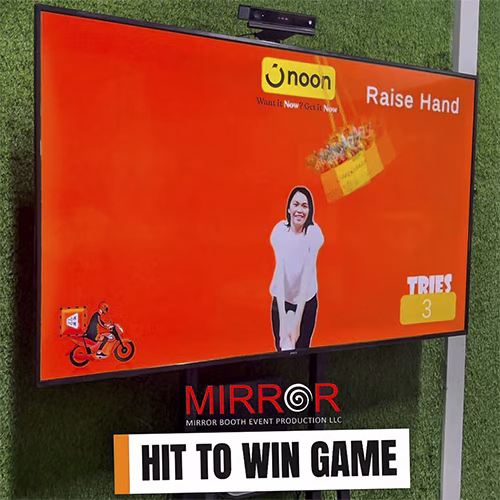 Interactive Hit to Win Piñata Game