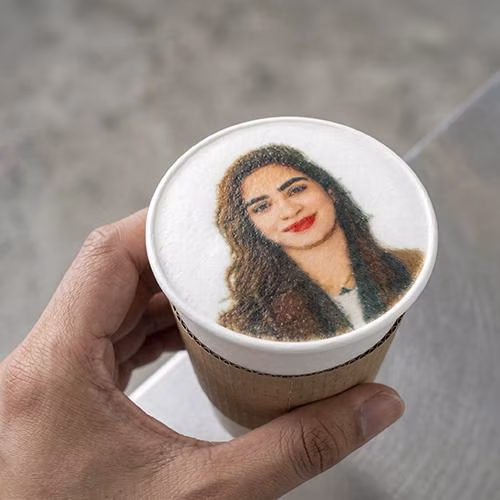PRINT FACES/LOGOS ON DRINKS & COOKIES! SAFE EDIBLE INK FOR WEDDINGS & CORPORATE EVENTS. CREATE VIRAL EDIBLE MEMORIES!