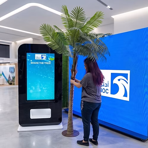 Custom vending machine rental Dubai & Abu Dhabi for unforgettable brand engagement.