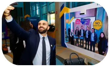 showcasing interactive and immersive AR experience